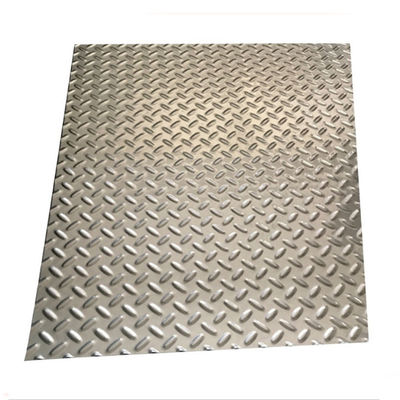 gleiter-Boden-Blatt 316L Diamond Stainless Steel Chequered Plate 8K Anti