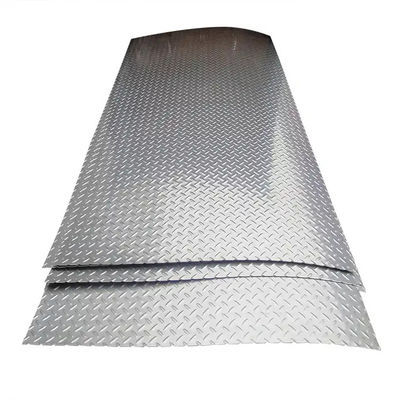 ASTM-Edelstahl-karierte Platte maserte Diamond Checkered Plate