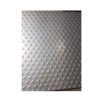 Kundengebundene prägeartige karierte Platte des Edelstahlblech-316 SS 304