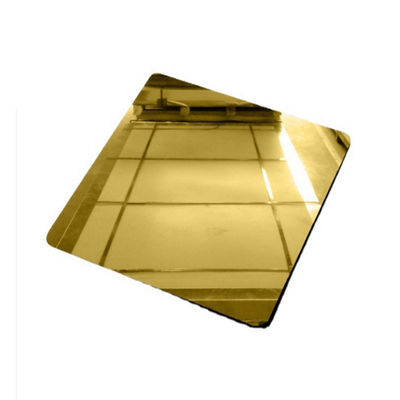 dekorative Stahlplatte des 0.5mm Edelstahl-Spiegel-Blatt-5800mm der Längen-AISI