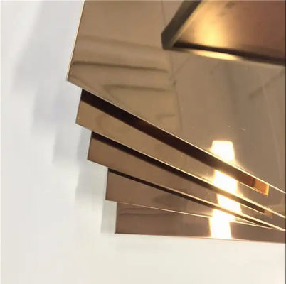 Goldenes Blatt der JIS-Edelstahl-dekorative Platten-HL 316l SS